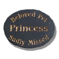 The Stone Mill Beloved Pet Memorial Slate Plaque