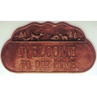 Deer Sign Montague Address Plaque