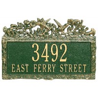 Woodland Hummingbird Decorative Whitehall Address Plaque