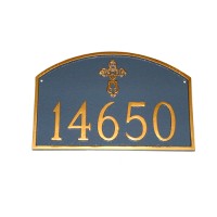 Prestige Arch With Ornate Cross Montague Address Plaque