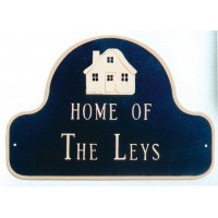 Montague Home Of Address Plaque