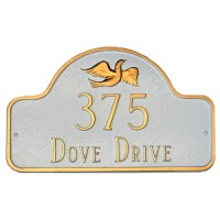 Dove Arch Montague Address Plaque