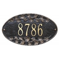 Ivy Oval Whitehall Address Plaque Ivy Oval Whitehall Address Plaque