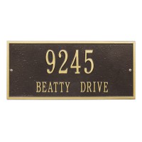 Hartford Whitehall Address Plaque
