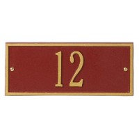 Mini Hartford Entryway Whitehall Address Plaque