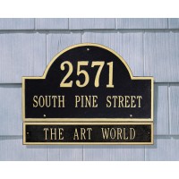 Arch Marker Whitehall Address Plaque Extension Arch Marker Whitehall Address Plaque Extension