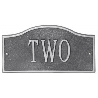 Mini Rolling Hills Entryway Whitehall Address Plaque Mini Rolling Hills Entryway Whitehall Address Plaque