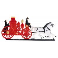 Fire Engine Mailbox Ornament