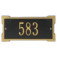 Mini Roanoke Entryway Whitehall Address Plaque Mini Roanoke Entryway Whitehall Address Plaque