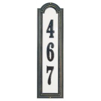 Manchester Vertical Reflective Plaque