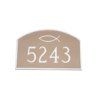 Ichthus Prestige Arch Montague Address Plaque