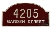 Dover Montague Address Plaque