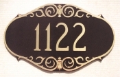 Victorian Montague Address Plaque