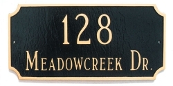 Princeton Montague Address Plaque