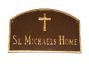 Prestige Arch With Rugged Cross Montague Address Plaque