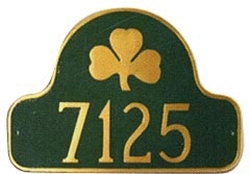 Shamrock Arch Montague Address Plaque