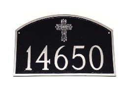 Prestige Arch With Cross Montague Address Plaque