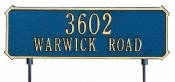 Two Sided Address Signs