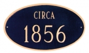Historical Oval Montague Address Plaque