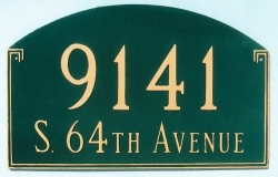 Georgetown Montague Address Plaque