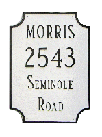 Waterford Montague Address Plaque