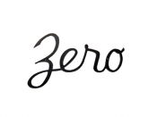 Montague Script House Number - Zero