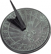 Sundial - Numbers Cast Iron
